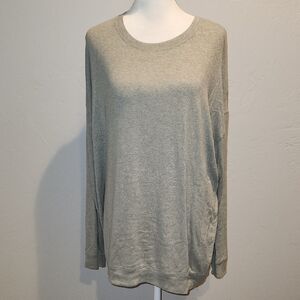 Athleta Green Knit Top- Large Tall